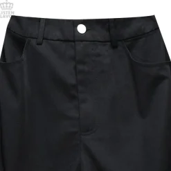 LISTEN FLAVOR Plastic Buckle Hollowed Out Detachable Pants Best