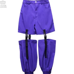 LISTEN FLAVOR Plastic Buckle Hollowed Out Detachable Pants Best