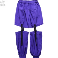 LISTEN FLAVOR Plastic Buckle Hollowed Out Detachable Pants Best