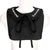 Other Accessories>LISTEN FLAVOR Ribbon Frilly Collar