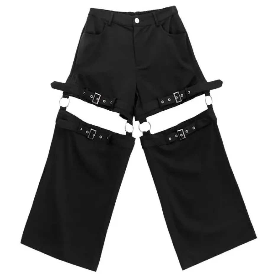 LISTEN FLAVOR Ring Detachable Pants Sale