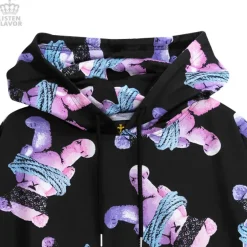 LISTEN FLAVOR Seized Bear Pullover Hoodie Sale
