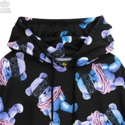 LISTEN FLAVOR Seized Bear Pullover Hoodie Sale