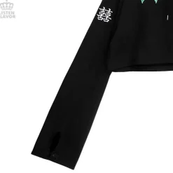 LISTEN FLAVOR Short China Hoodie Hot