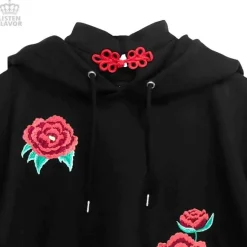 LISTEN FLAVOR Short China Hoodie Hot