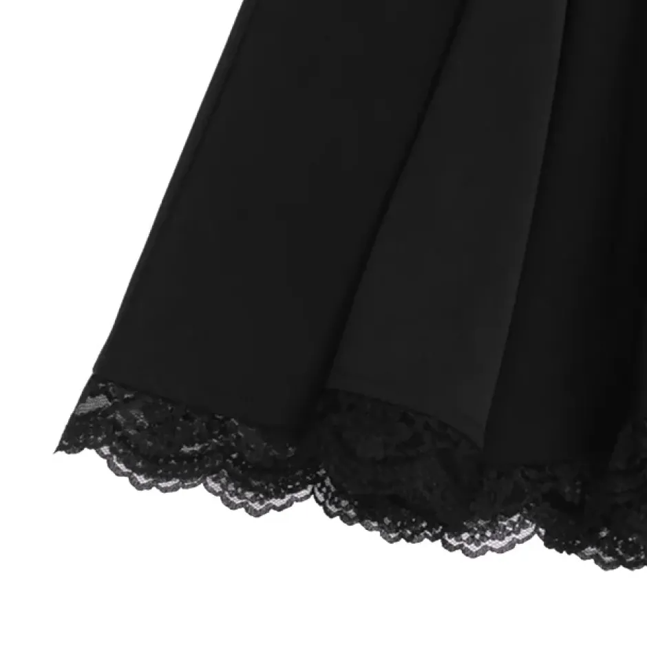 LISTEN FLAVOR Side Belt Circular Skirt Online
