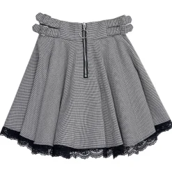LISTEN FLAVOR Side Belt Circular Skirt Online