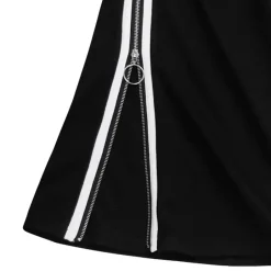 LISTEN FLAVOR Side Line Zip Super Wide Pants Hot