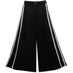 LISTEN FLAVOR Side Line Zip Super Wide Pants Hot