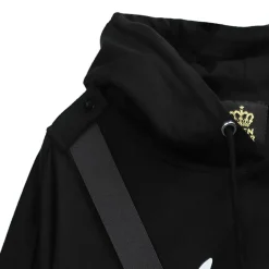 Jackets & Hoodies>LISTEN FLAVOR Skeleton Bear Harness Hoodie