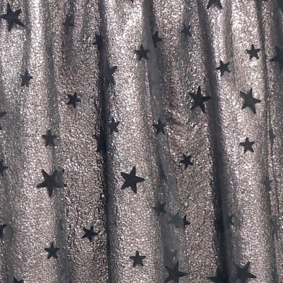LISTEN FLAVOR Star Tulle Layered Skirt Hot