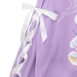 LISTEN FLAVOR Strawberry Bear Lace-Up Sleeve Pullover Online