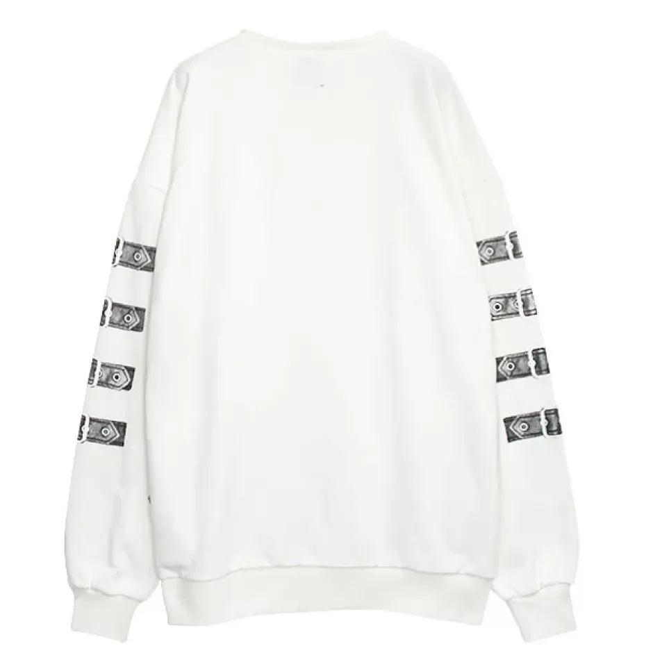 Jackets & Hoodies>LISTEN FLAVOR Strawberry Bondage Chain Pullover