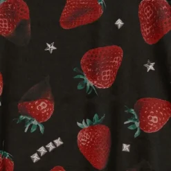 LISTEN FLAVOR Strawberry Chocolate Zip Hoodie Sale