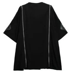 Tops>LISTEN FLAVOR The Magic Tramp Twin Zip Super BIG T-Shirt