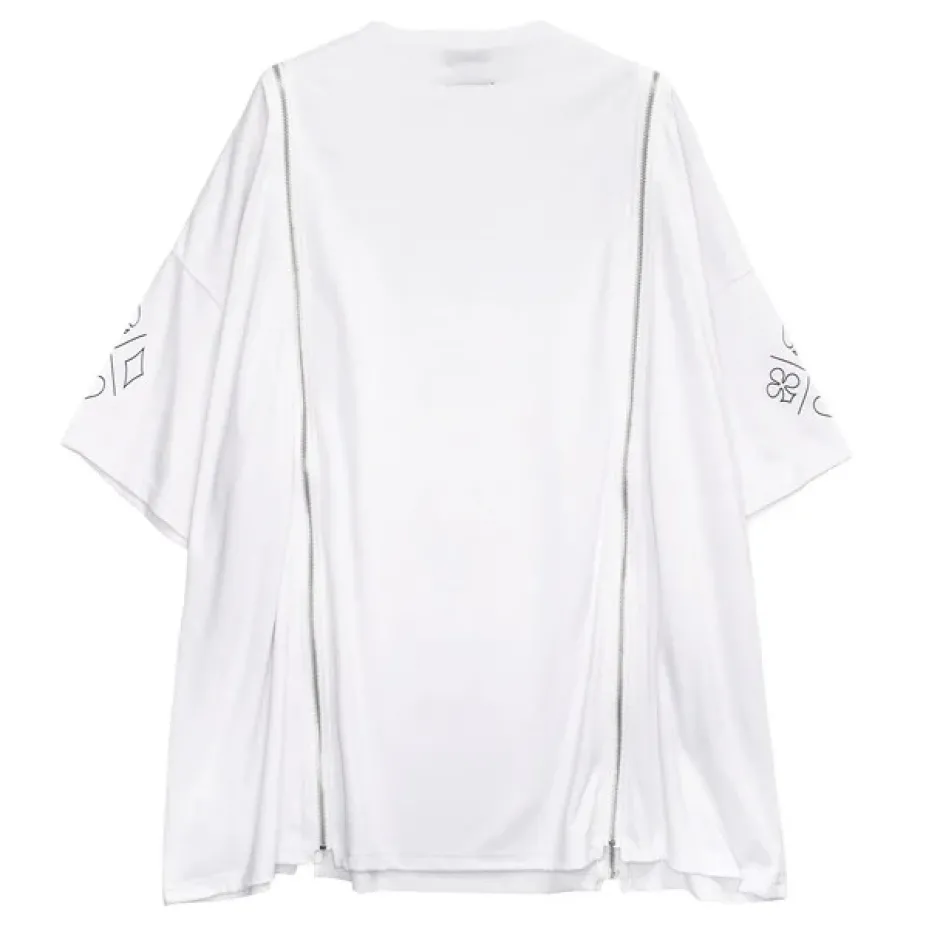 Tops>LISTEN FLAVOR The Magic Tramp Twin Zip Super BIG T-Shirt