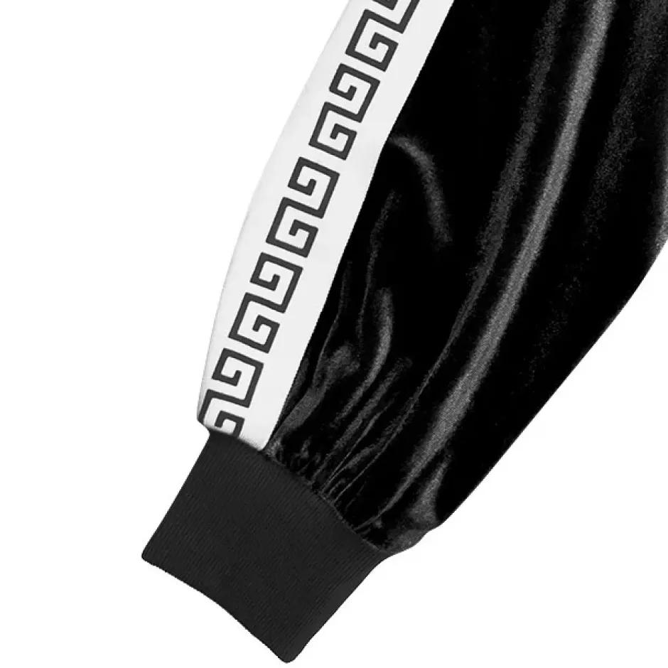 Tops>LISTEN FLAVOR Tiger China Velour Track Jacket