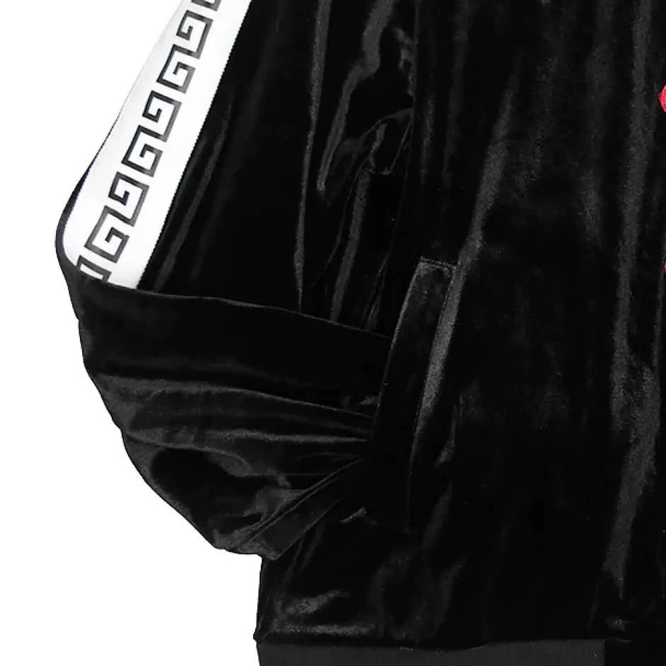 Tops>LISTEN FLAVOR Tiger China Velour Track Jacket