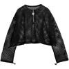 Tops>LISTEN FLAVOR Tonikaku Tsukaeru! Mesh Top