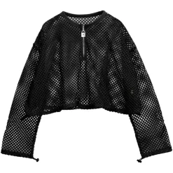 Tops>LISTEN FLAVOR Tonikaku Tsukaeru! Mesh Top
