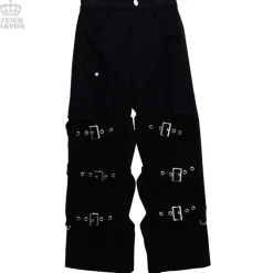 Bottoms>LISTEN FLAVOR Triple Belt Bondage Pants