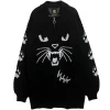 LISTEN FLAVOR Tsundere Cat Knit Sale