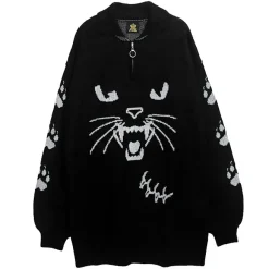 LISTEN FLAVOR Tsundere Cat Knit Sale