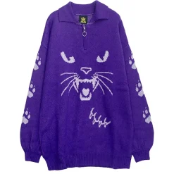 LISTEN FLAVOR Tsundere Cat Knit Sale