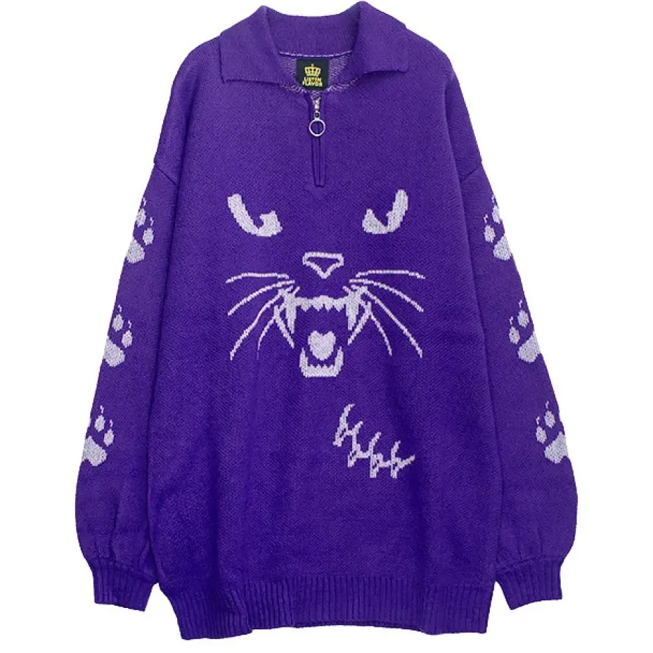 LISTEN FLAVOR Tsundere Cat Knit Sale