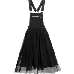 LISTEN FLAVOR Tulle Layered Jumper Skirt Discount