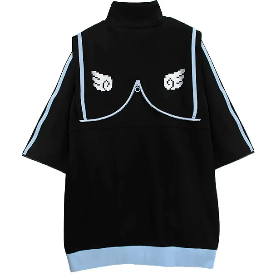 LISTEN FLAVOR 1-Up Heart Sailor Jersey Hoodie Sale