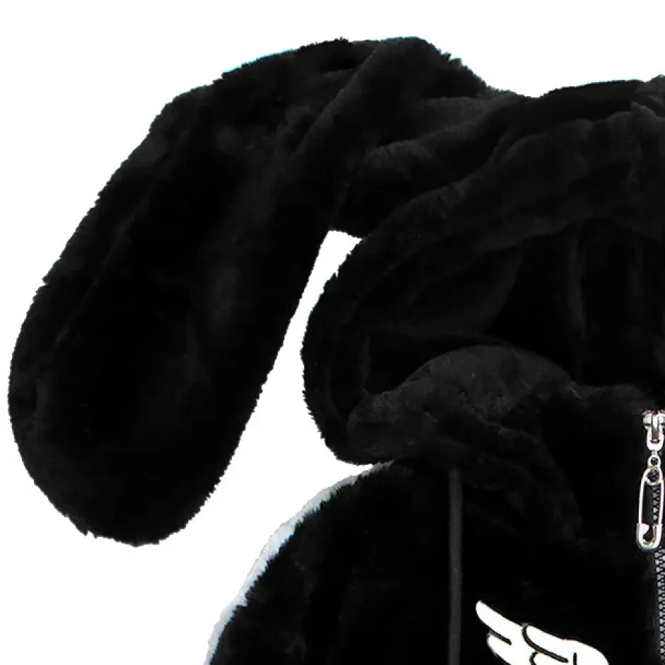 Jackets & Hoodies>LISTEN FLAVOR Usamimi Angel Fur Blouson