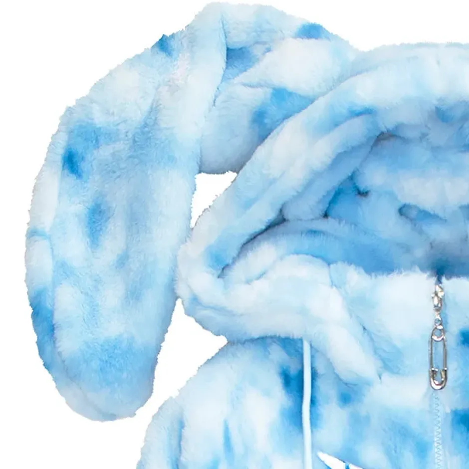 Jackets & Hoodies>LISTEN FLAVOR Usamimi Angel Fur Blouson