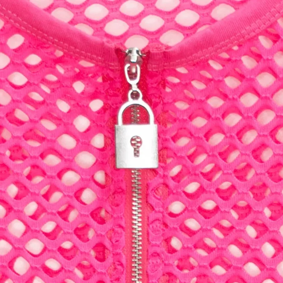 Tops>LISTEN FLAVOR Useful Mesh Long Sleeve T-Shirt
