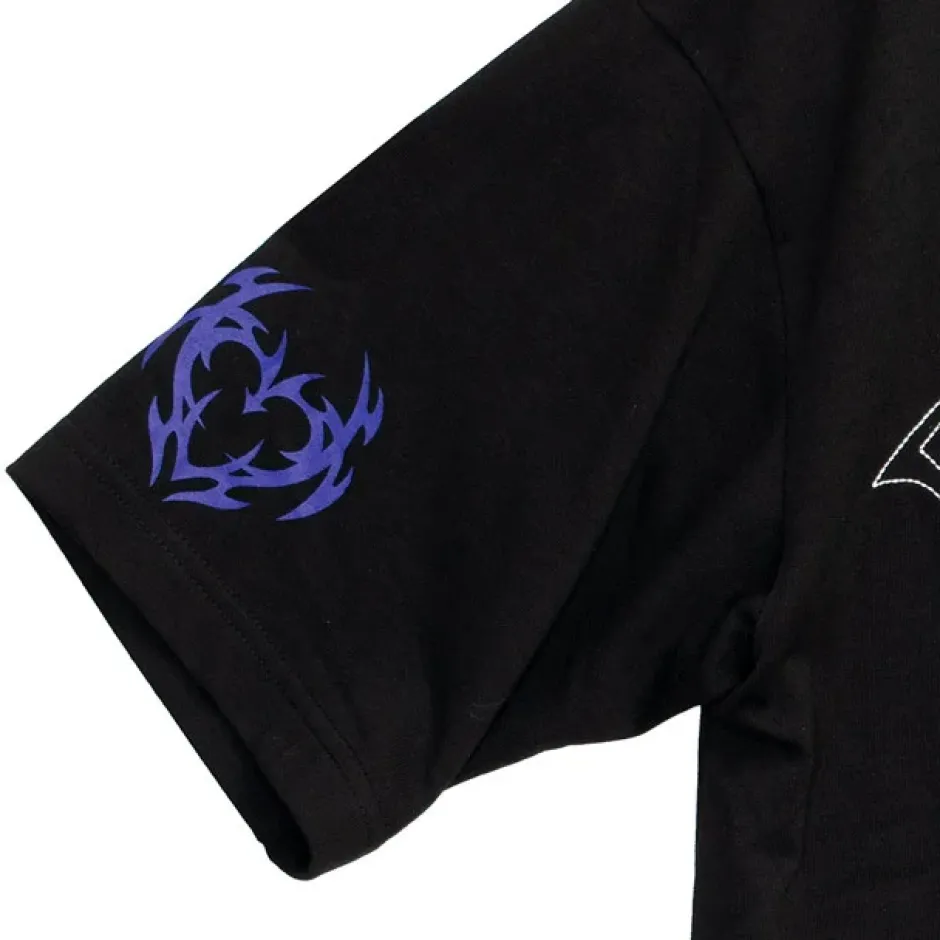 Tops>LISTEN FLAVOR Vampire Heart Hollowed-out Garter Tops Black