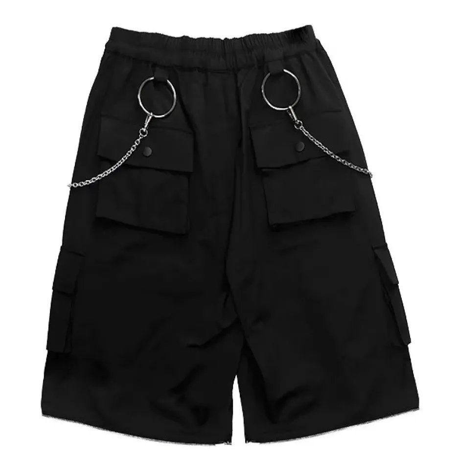 Bottoms>LISTEN FLAVOR 2-Way Ring Chain Wide Pants