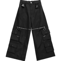 LISTEN FLAVOR Wide Pants w/ Strap Online