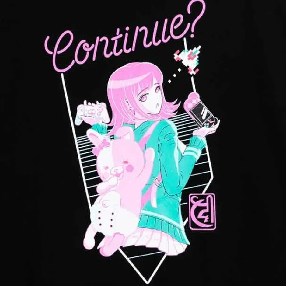 Jackets & Hoodies>LISTEN FLAVOR x Danganronpa Chiaki Nanami's Continue Hoodie