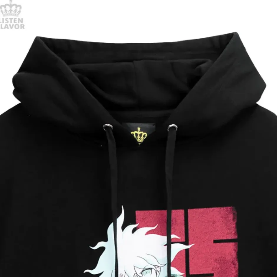 LISTEN FLAVOR x Danganronpa Nagito Komaeda's Madness Hoodie Online