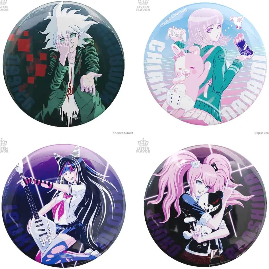 Other Accessories>LISTEN FLAVOR x Danganronpa Pin Badge Collection
