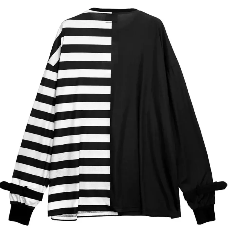 LISTEN FLAVOR Yannoka Cat Battle Stance Pullover New