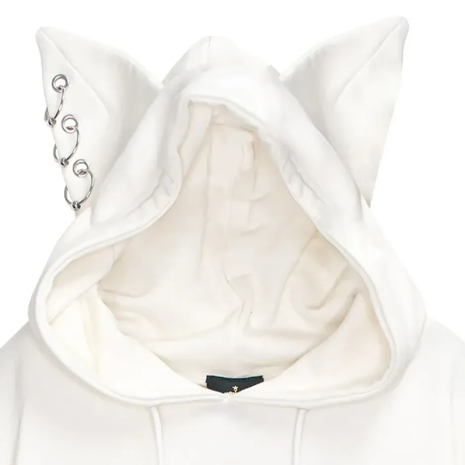 LISTEN FLAVOR Yannoka Step Nekomimi Hoodie Best