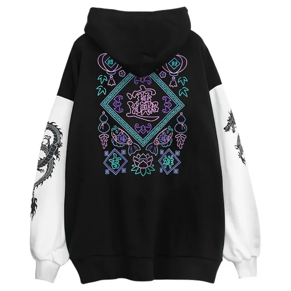 LISTEN FLAVOR Yin-Yang China Hoodie Sale