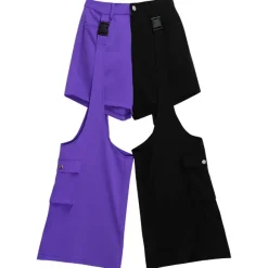 LISTEN FLAVOR Zettai Ryoiki Buckle 2-Way Pants Sale