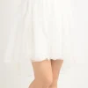 LIZ LISA Asymmetric Tulle Skirt Best