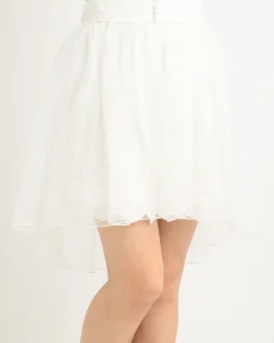 LIZ LISA Asymmetric Tulle Skirt Best