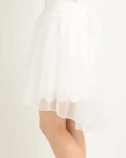 LIZ LISA Asymmetric Tulle Skirt Best