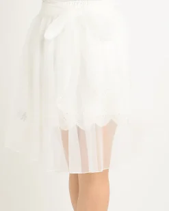 LIZ LISA Asymmetric Tulle Skirt Best