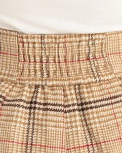 LIZ LISA Big Ribbon Plaid Shorts Sale