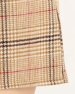 LIZ LISA Big Ribbon Plaid Shorts Sale